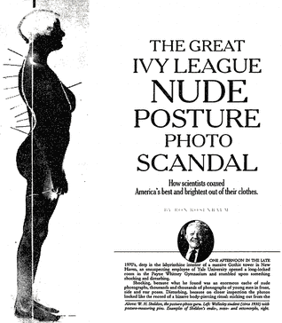 “Great Ivy League Nude Posture Photo Scandal”