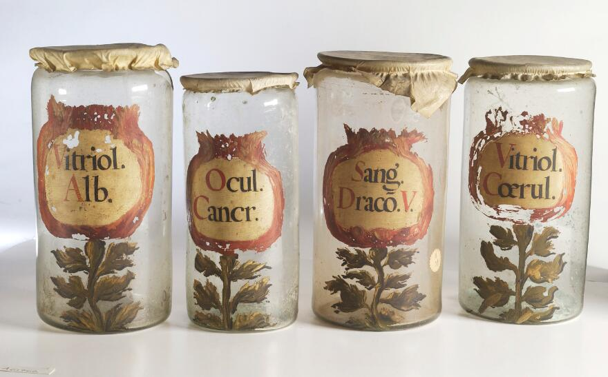 A Selection of Apothecary Jars