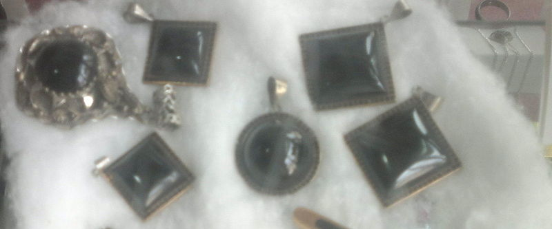 Oltu Stone AKA Black Amber, a Kind of Jet