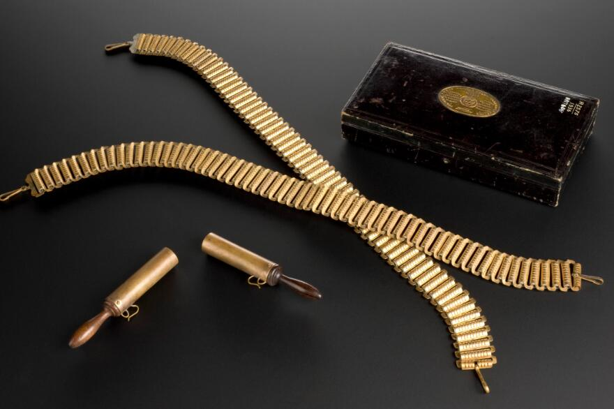 Two copper and zinc chains, France, 1855-1870