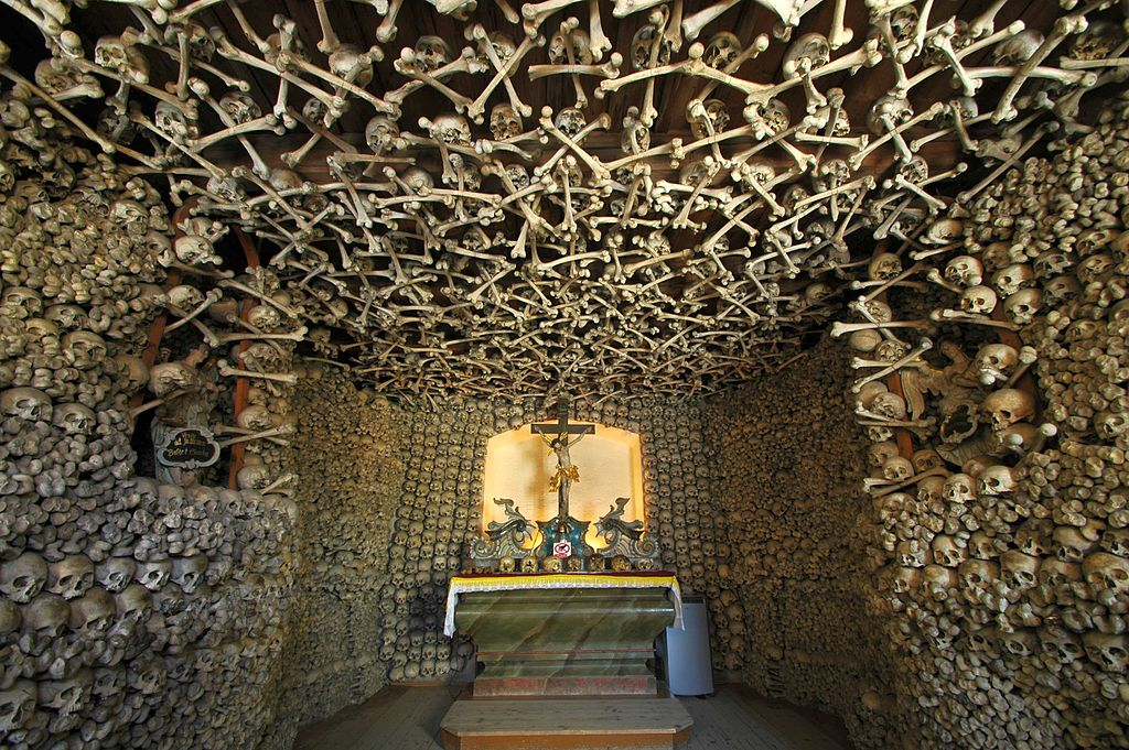 Skull Chapel or St. Bartholomew’s Church is a mass grave in Poland
