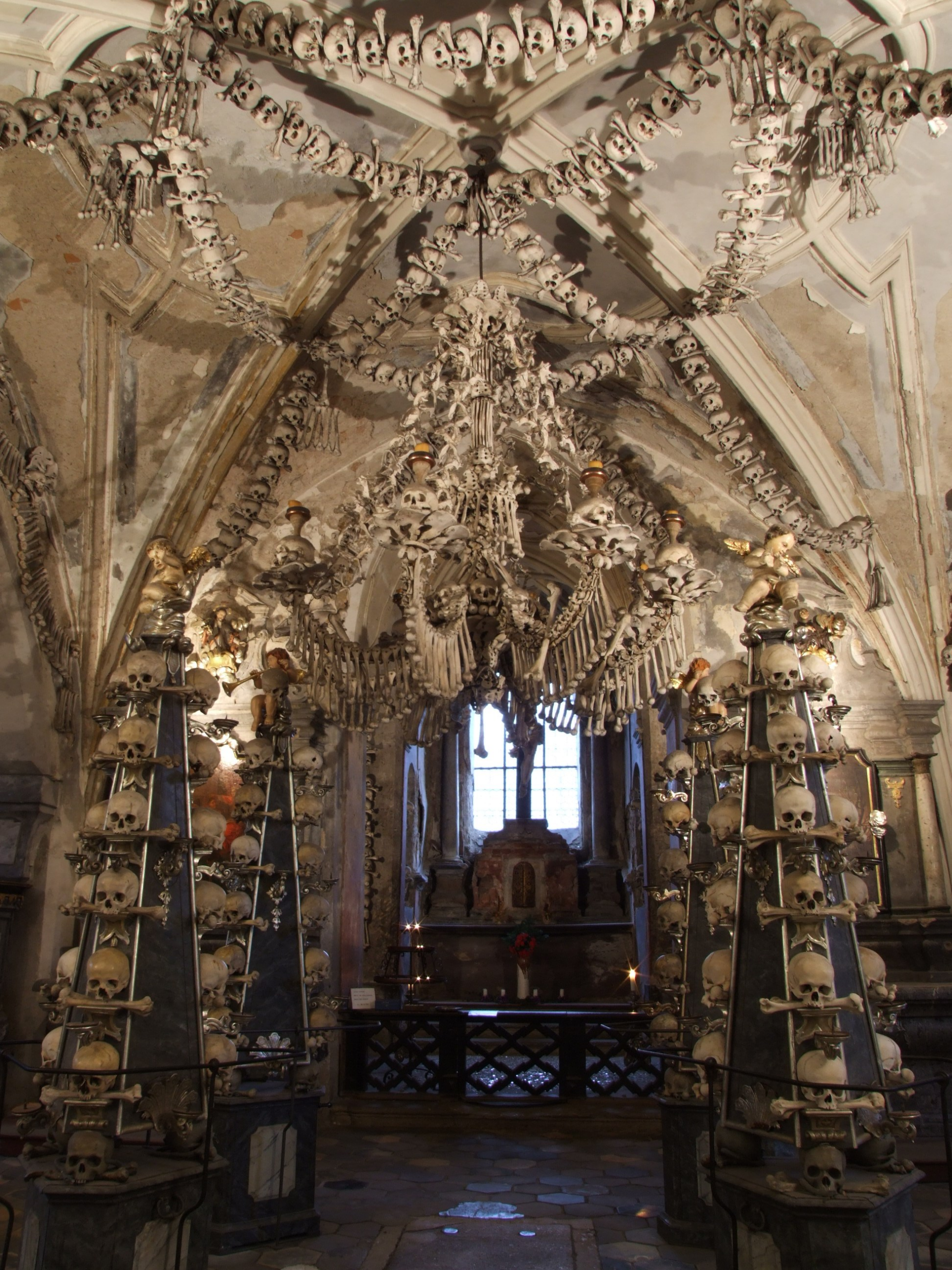 The Sedlec Ossuary (Czech Republic)