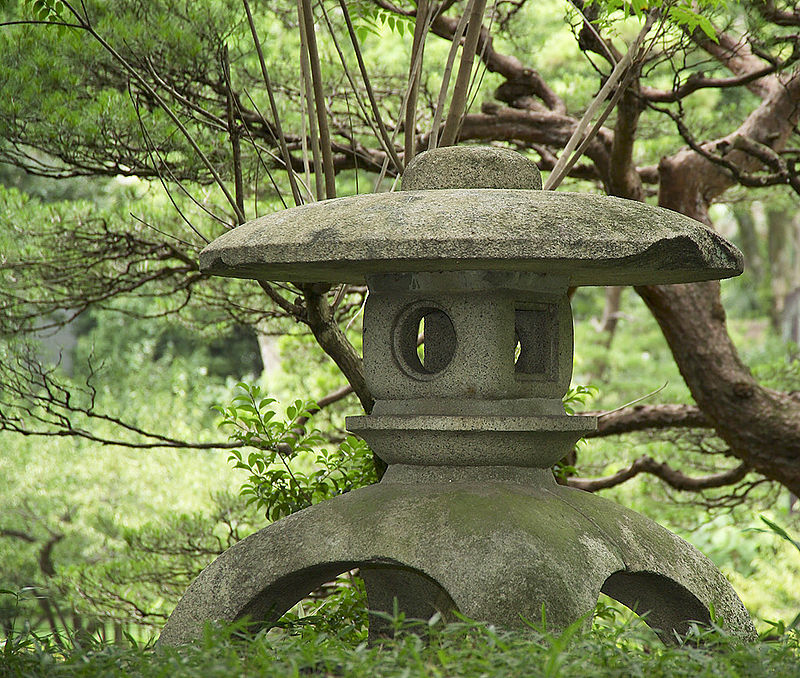 Stone lanterns