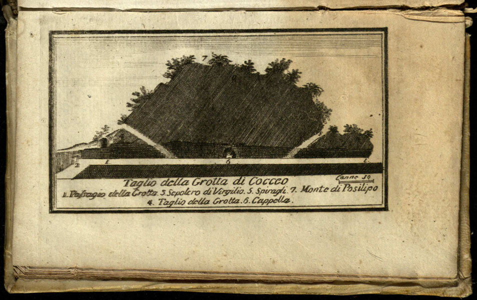 The Grotta di Cocceio is an ancient Roman tunnel connecting Lake Avernus with Cumae, dated 38-36 BC