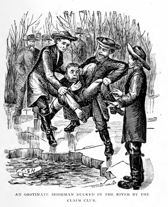 Byers Was Not Merely “Involved” With Claim Clubs – He Was Up to His Eyeballs in These Quasi-legal Cesspools of Frontier Justice